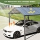 preview thumbnail 40 of 40, Outdoor Carport with Durable Galvanized Steel Roof , Multi-Functional Shelter, Carport for Cars, Boats, and Tractors