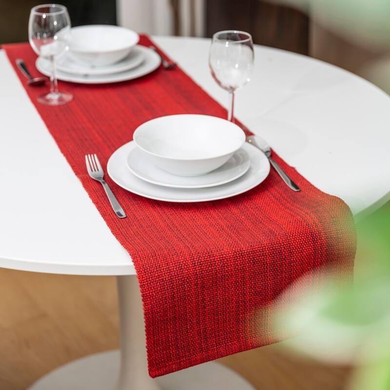 Fabstyles Casual Classic Extra Thick Cotton Table Runner Handmade