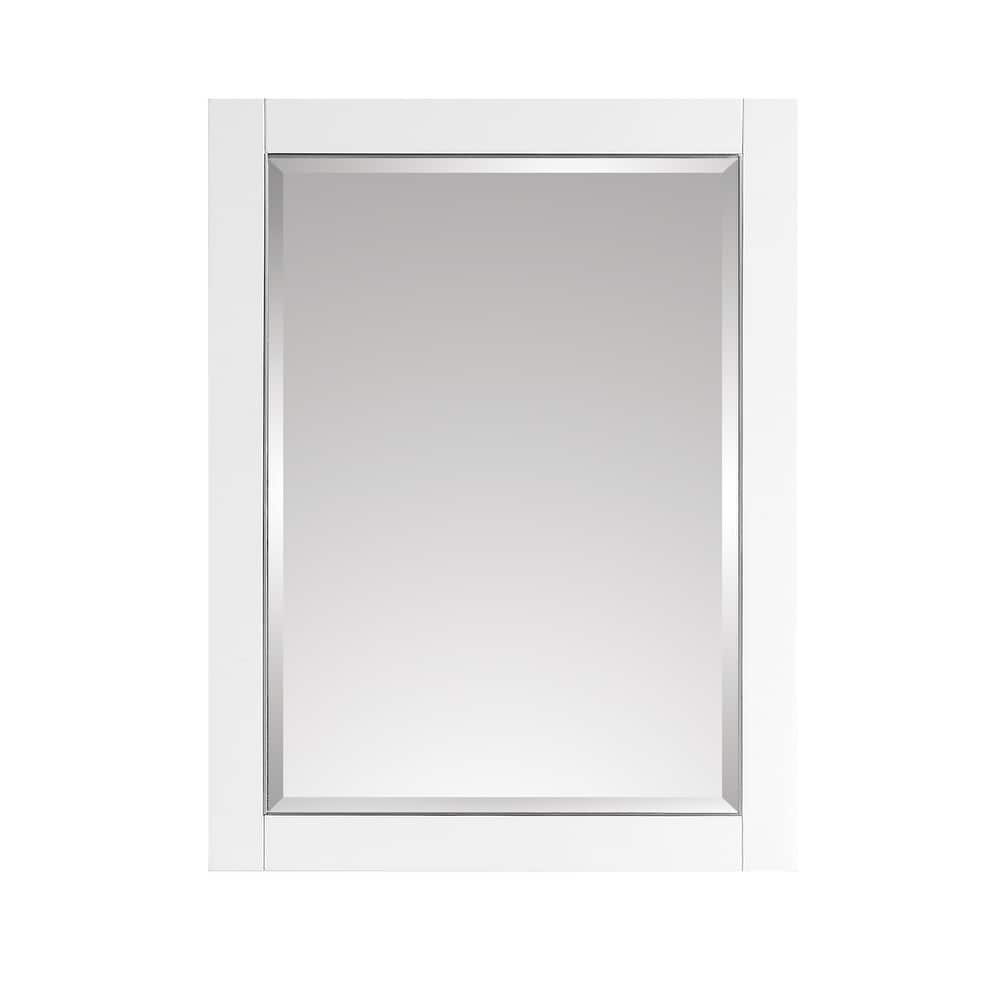 Avanity Mason 32" x 24" Framed Bathroom Mirror with Silver Trim