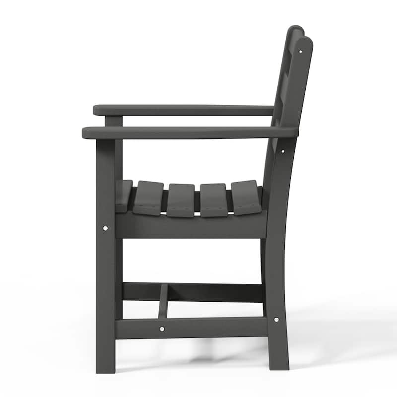 Polytrends Shoreside Patio Dining Arm Chair