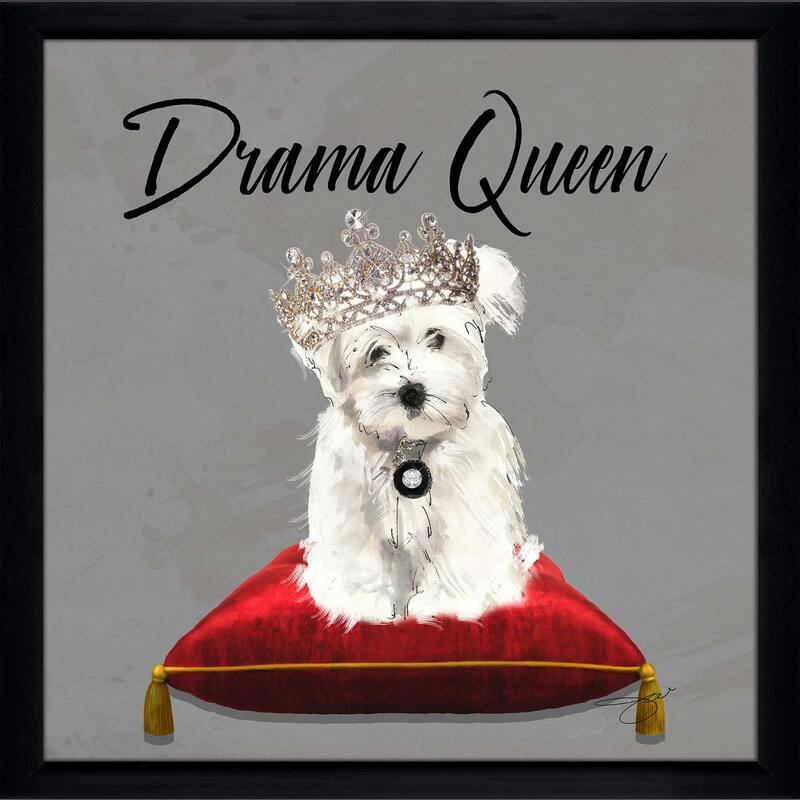 "Drama Queen Westie" by Jodi Print on Acrylic