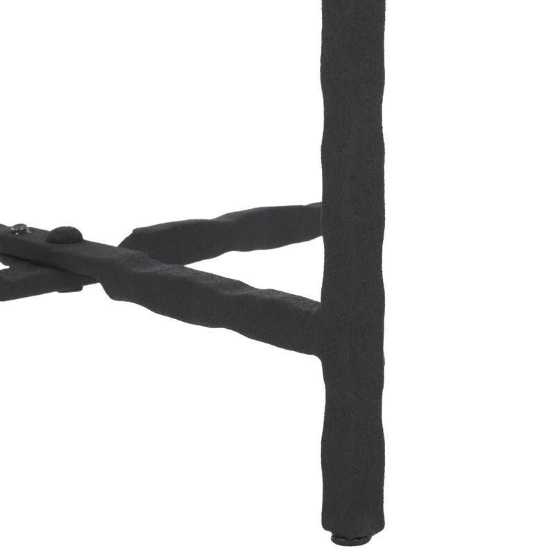 SAFAVIEH Couture Kathaleen Cast Glass Drink Round Table - 9"W x 9"D x 22"H