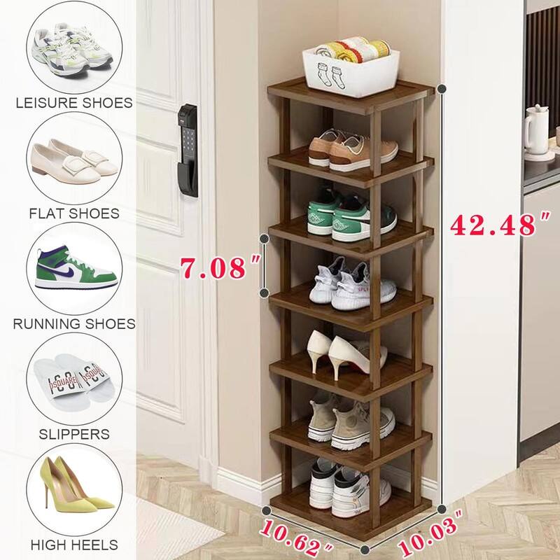 Tall Narrow Shoe Rack