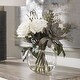 preview thumbnail 2 of 3, Uttermost 60182 Belmonte 13" Tall Glass Faux Flora Planter