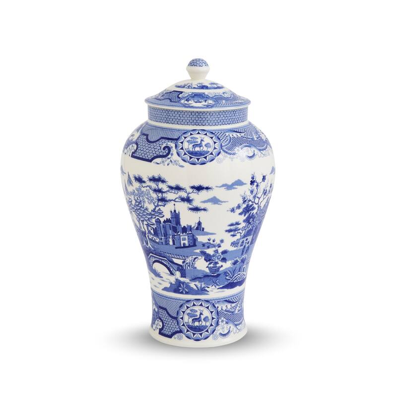Spode Blue Italian Vase