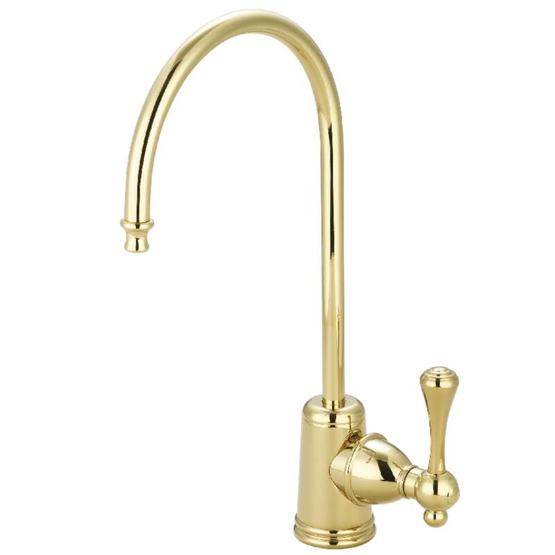 Vintage Water Filtration Faucet - Polished Brass
