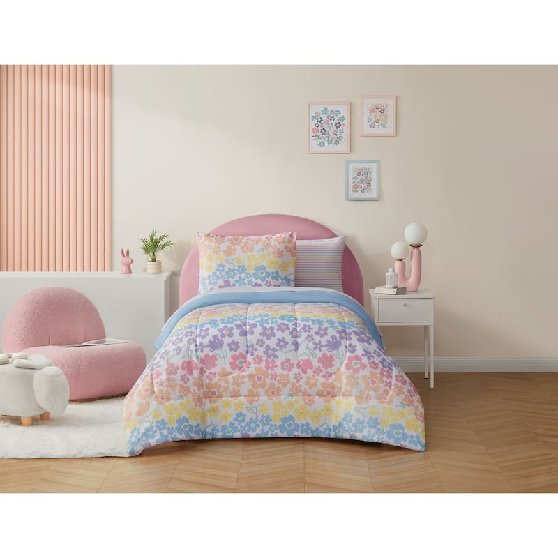 Floral Juvenile Bed in a Bag