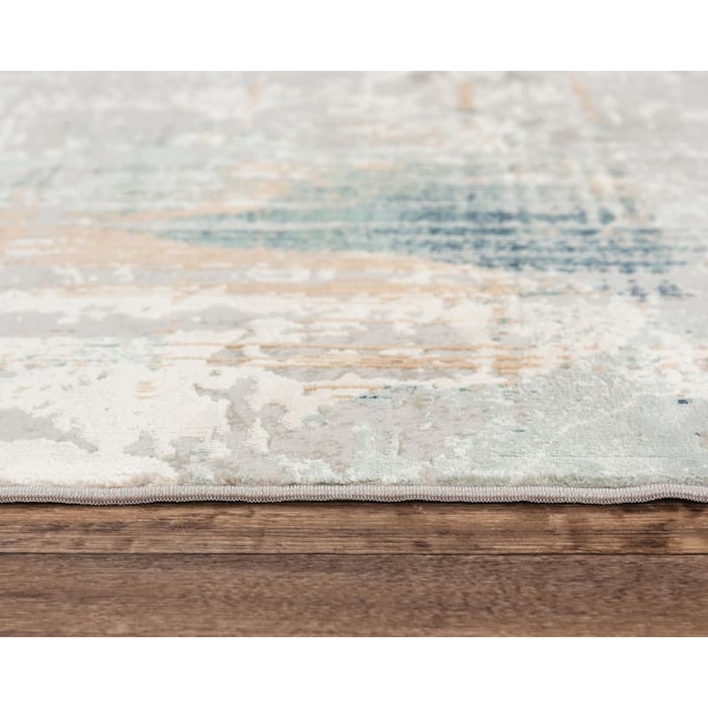 Glamour Wool Transitional Abstract Rug