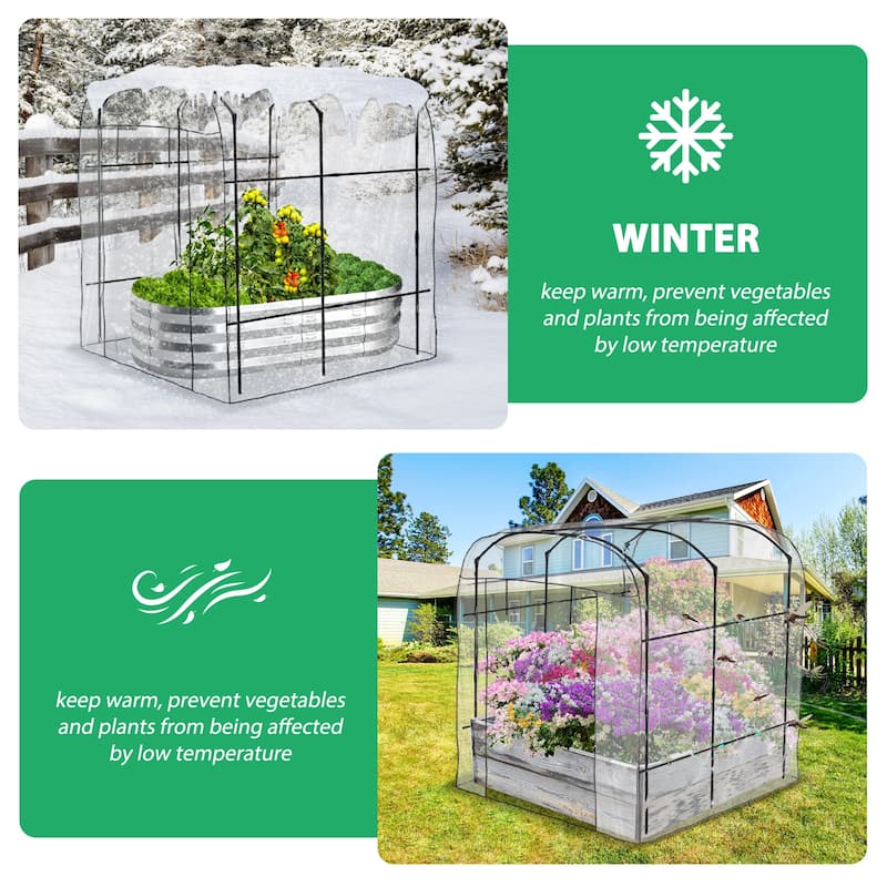 DoCred Garden Trellis for Climbing Plants, Outdoor Metal Trellis