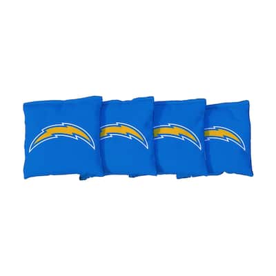 Los Angeles Chargers NFL Baby Blue Cornhole Bags