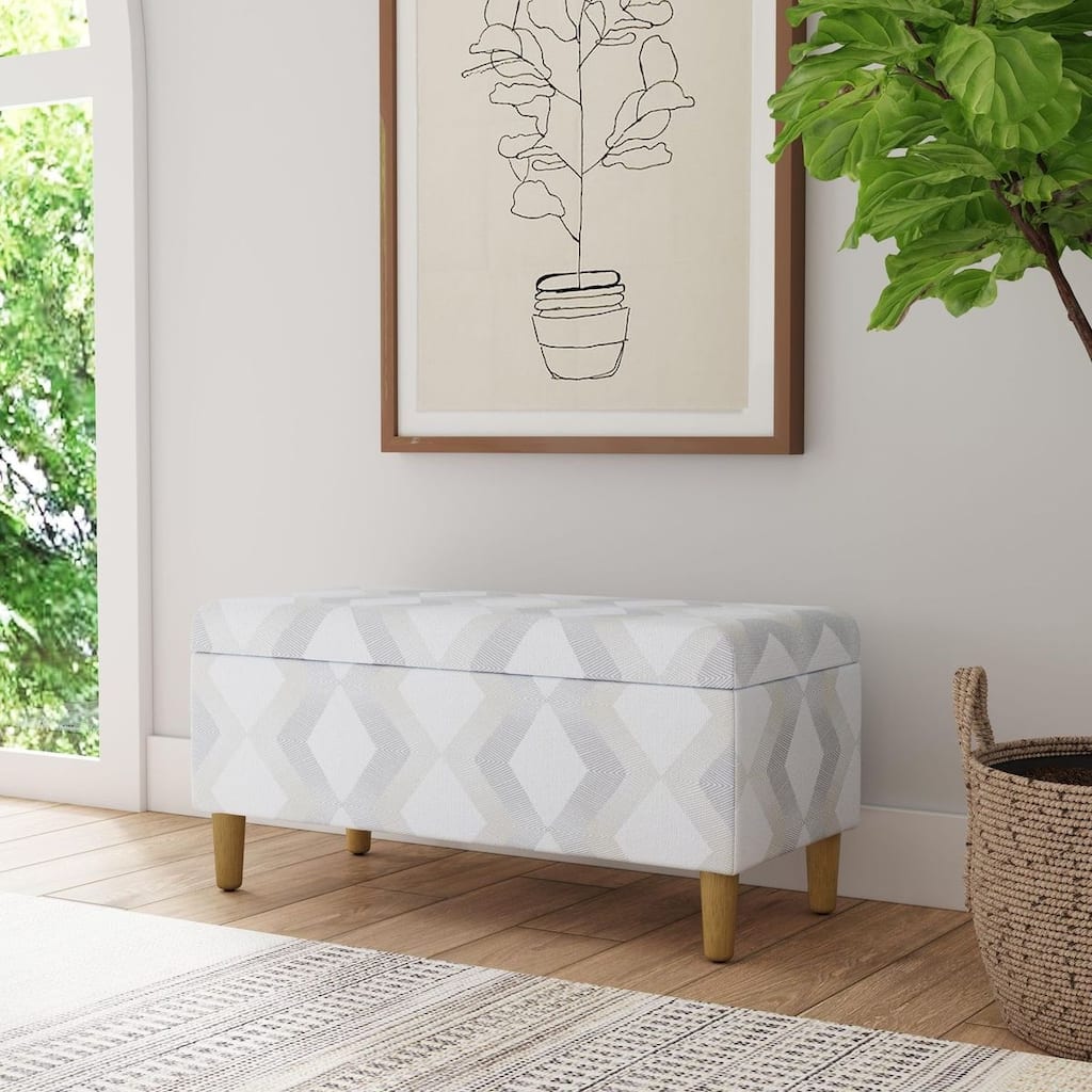 HomePop Malmo Storage Bench