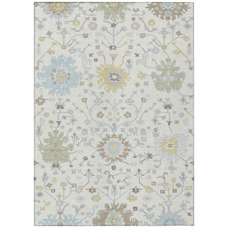 Machine Washable Indoor/ Outdoor Global Dillon Chantille Rug