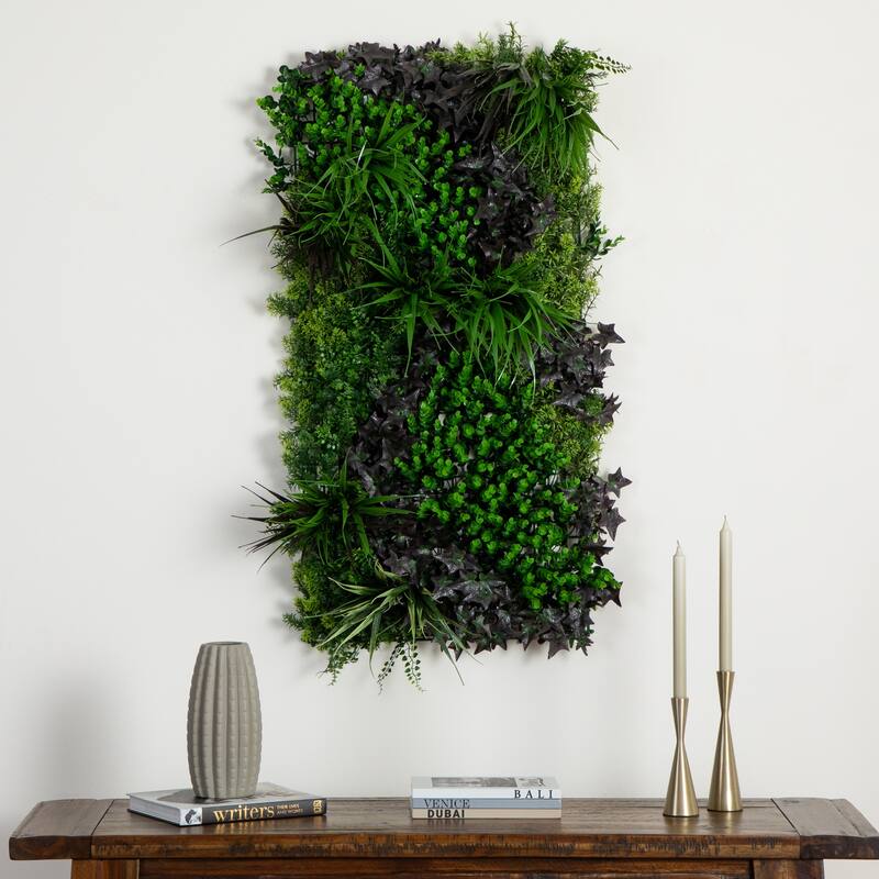 Borneo Jungle Artificial Living Wall Panel - 40"