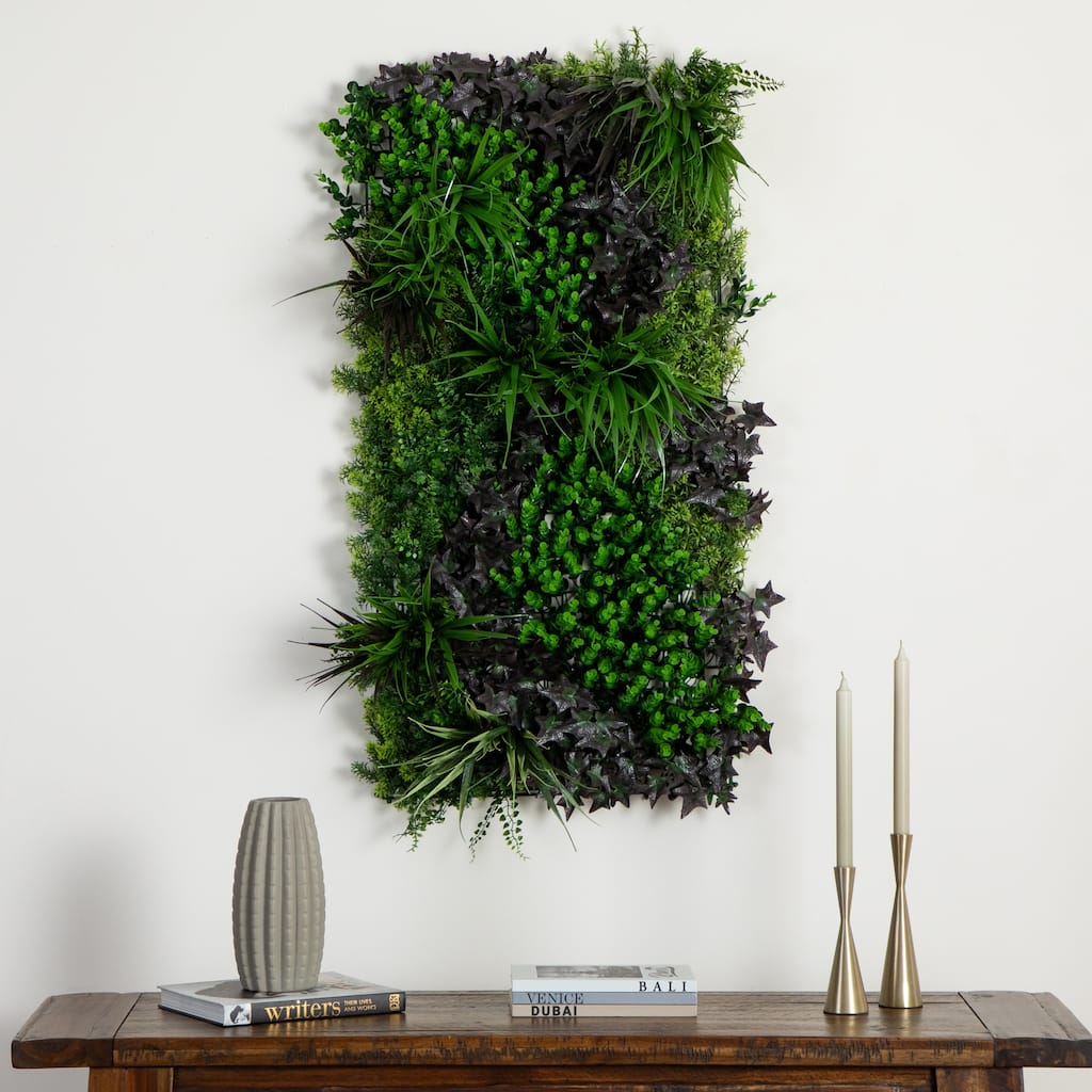 Borneo Jungle Artificial Living Wall Panel - 40"