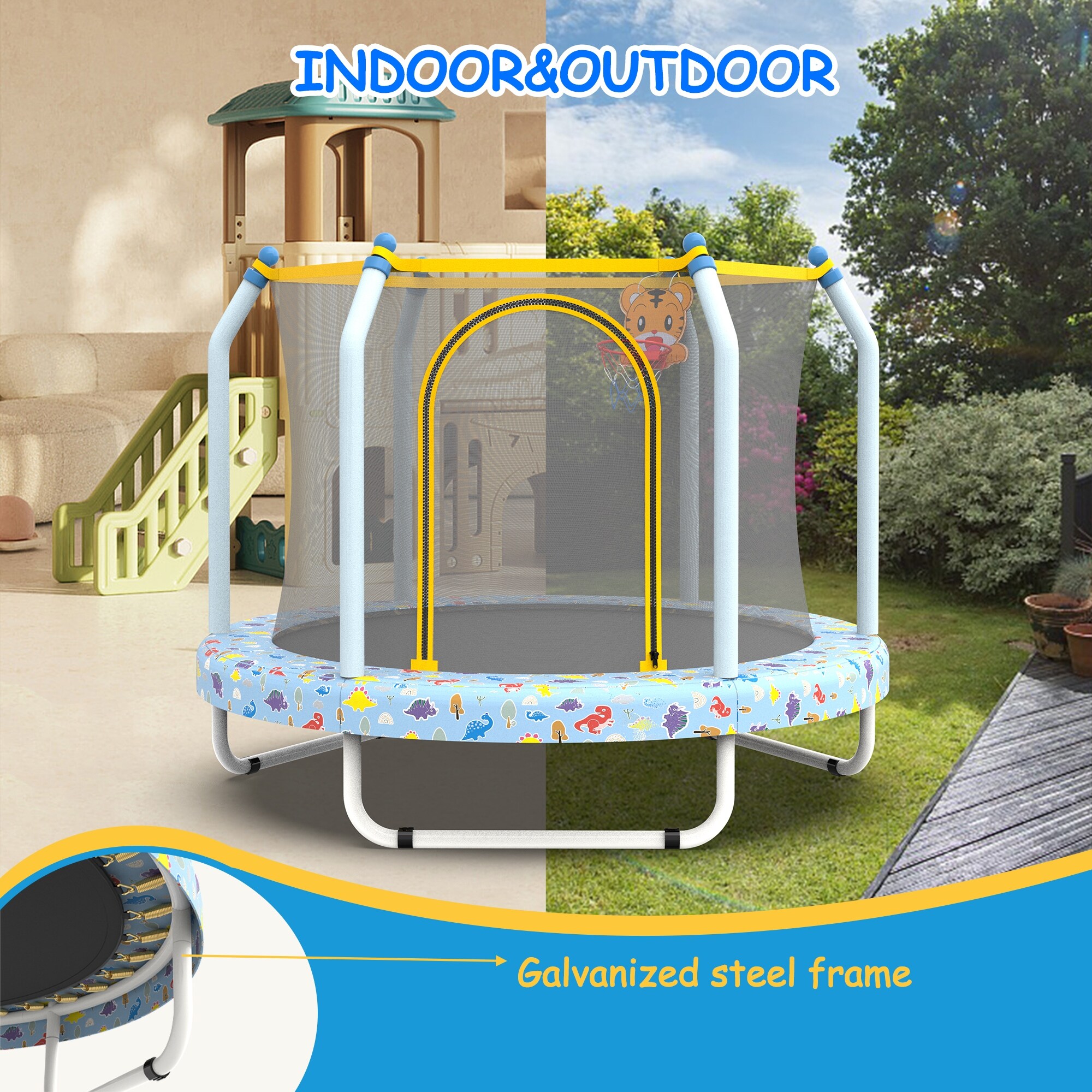 Small outdoor trampoline outlet