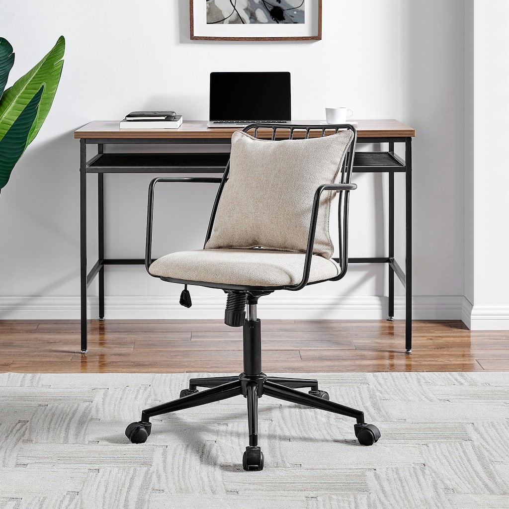NPD Furniture Edison KD Fabric Office Chair