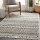 preview thumbnail 1 of 9, Livabliss Adamsen Handmade Modern Wool Area Rug Charcoal - 2' 6" x 8'
