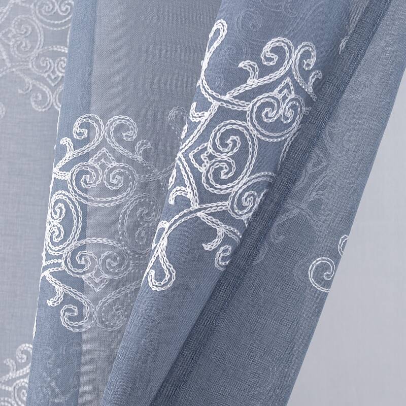 Sheryl Embroidered Window Curtain