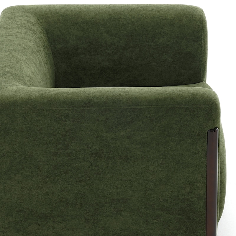 41"W Modern Tuxedo Arms Accent Chair for Living Room