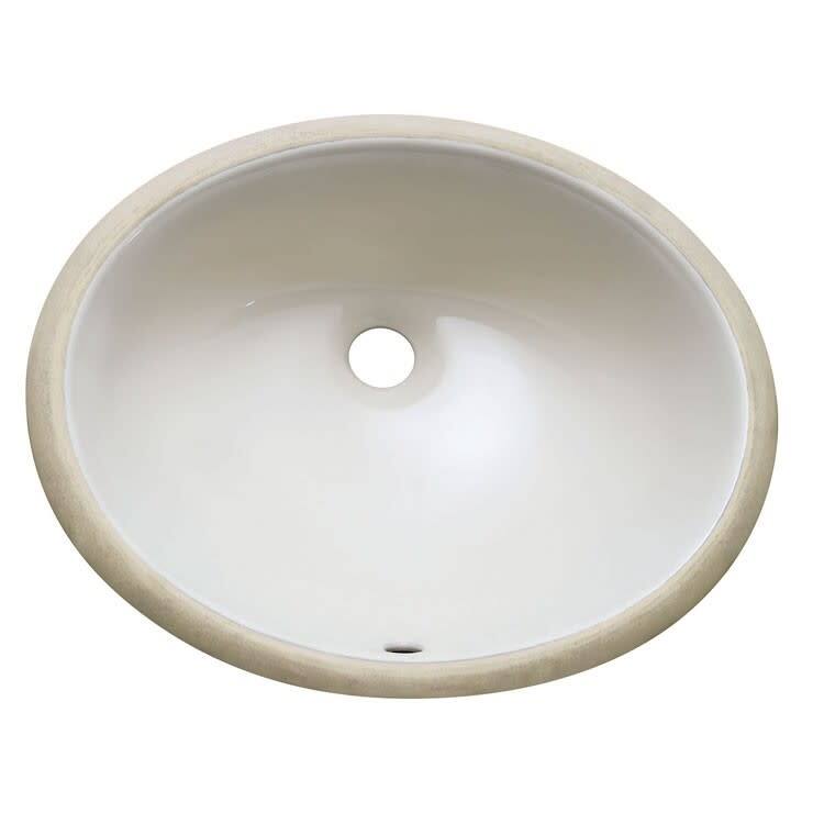 Avanity 18-1/10" Undermount Oval Vitreous China Lavatory Sink - Linen