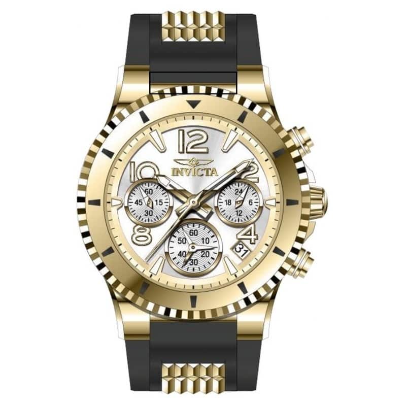 Invicta Women's 49804 BLU Quartz VD53 Silver Dial Watch