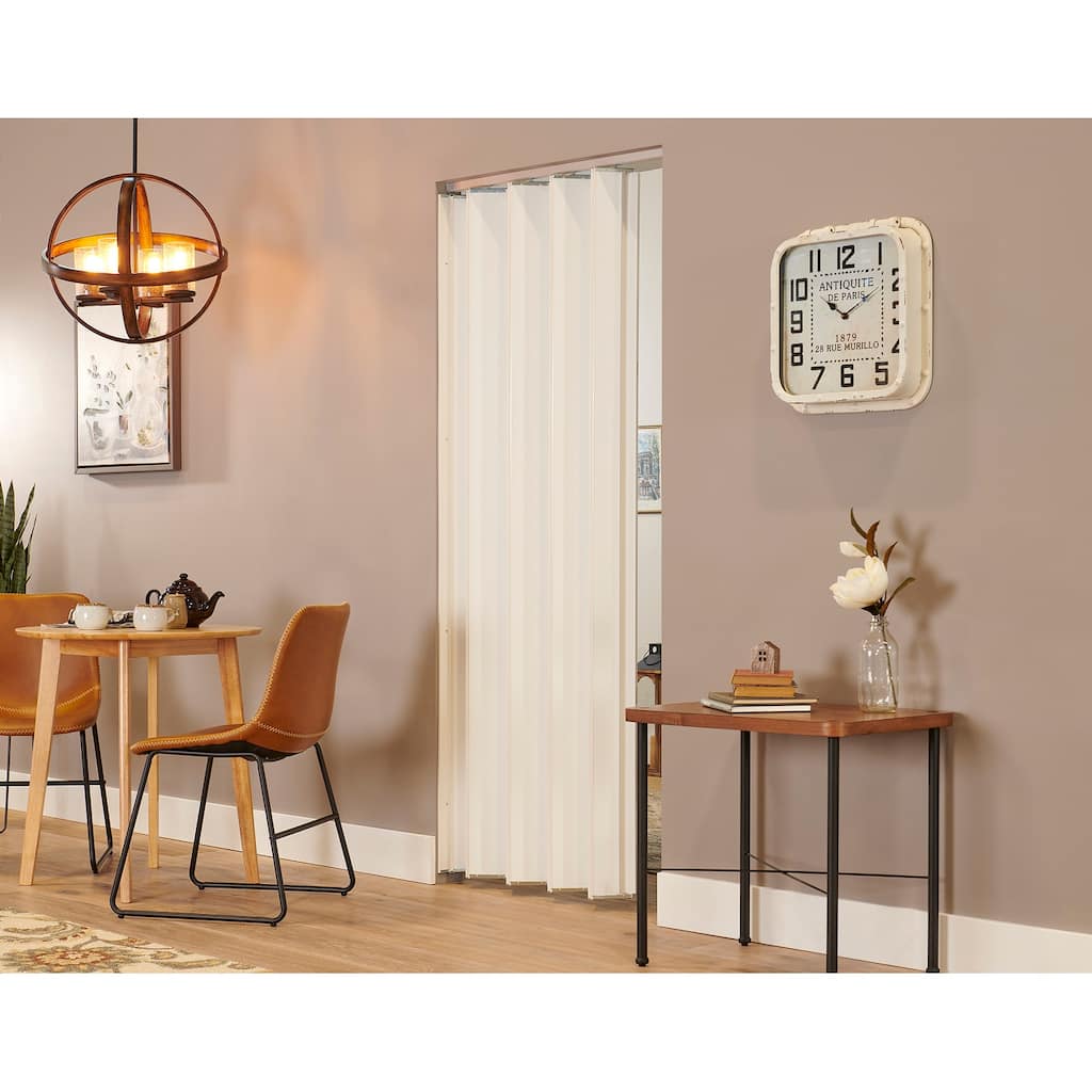 Spectrum Woodshire White MDF 48-inch Folding Door