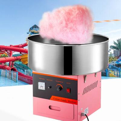 Temperature Controls Electric Cotton Candy Machine For Party Home DIY