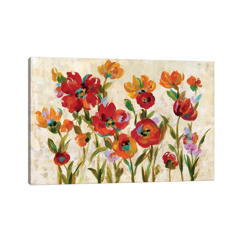 iCanvas "July In The Garden I" by Silvia Vassileva Canvas Print