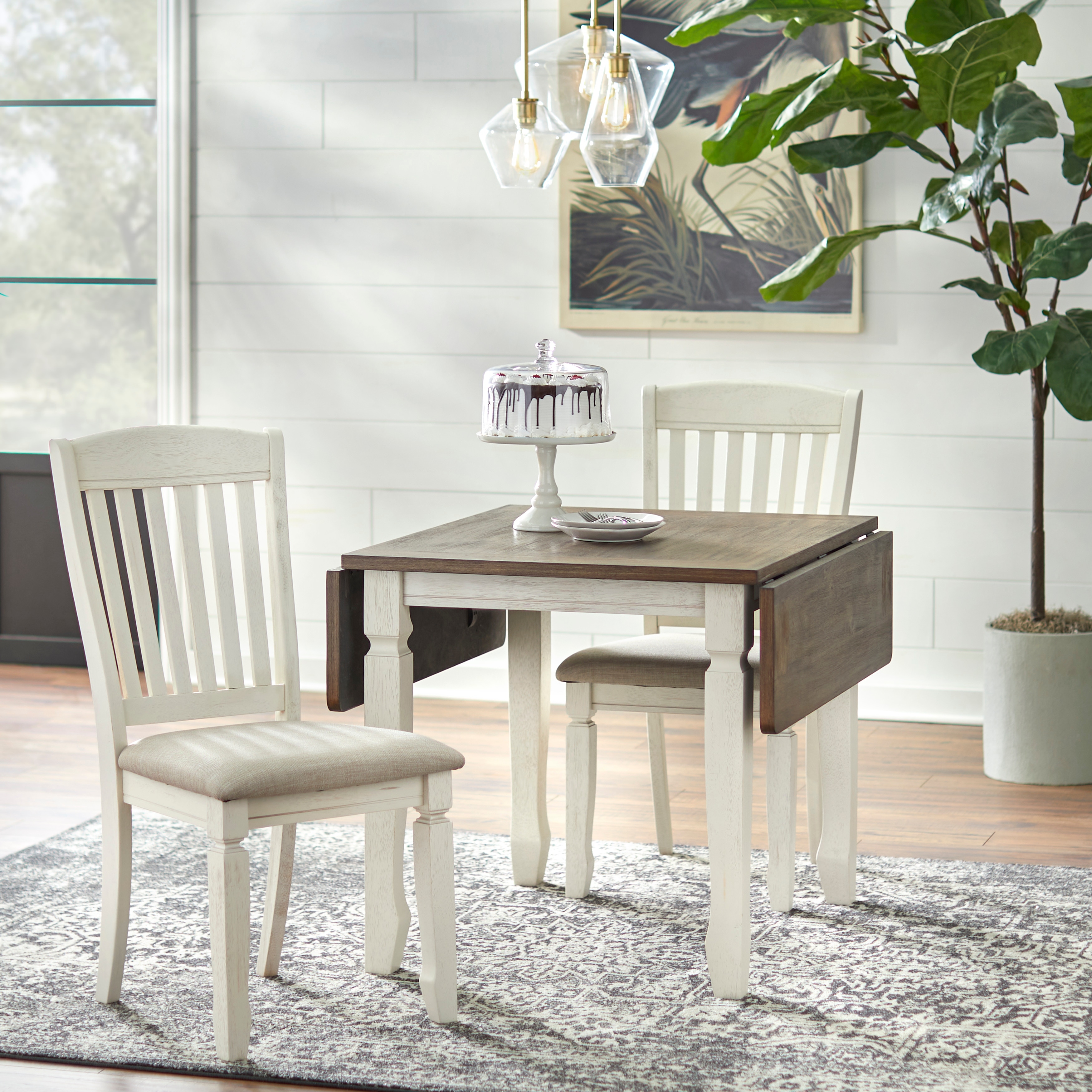 3 piece drop leaf dining outlet set