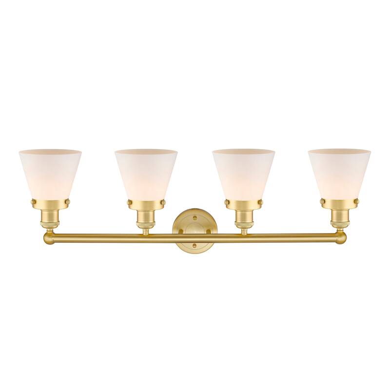 Innovations Lighting Cone - 4 Light 34" Bath Vanity Light