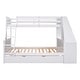 preview thumbnail 17 of 16, Twin over Full Bunk Bed with Trundle and Desk