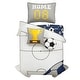 preview thumbnail 3 of 18, Lush Decor Soccer Game Reversible Oversized Kids Quilt Set