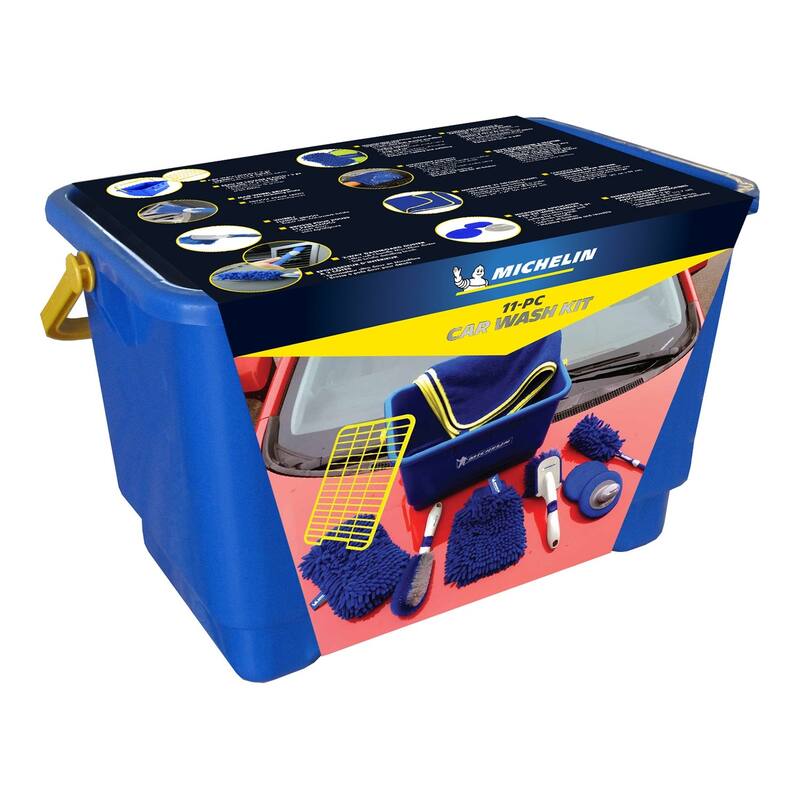 Michelin 11Piece Complete Car Wash/Dry Kit Bed Bath & Beyond 34868138