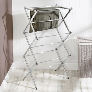 Honey Can Do Slim Com Chrome Drying Rack Dry 09464 Chromenull
