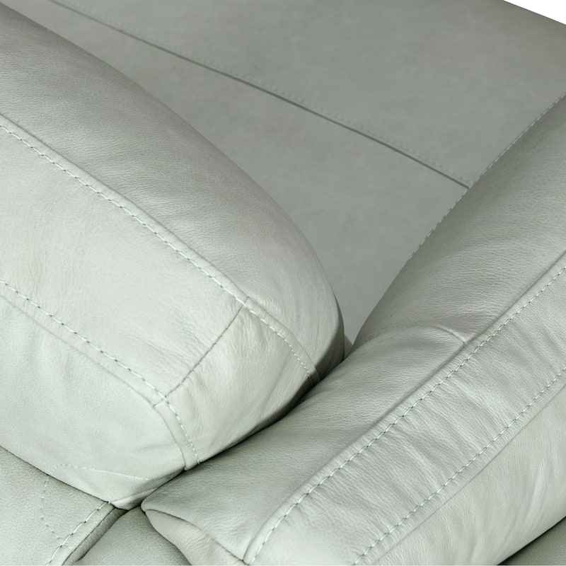Franz 87" Modern Leather Sofa