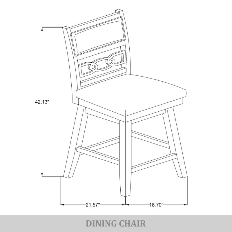 CraftPorch Luxury Swivel Counter Chairs