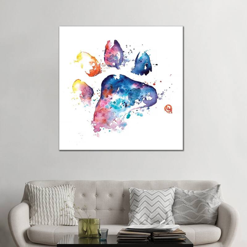 iCanvas "A Paw To Remember" by Lisa Whitehouse Canvas Print