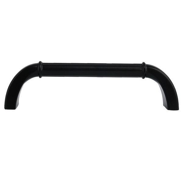 Cabinet Handles Pull Zinc Alloy 5" Hole Center for Drawer Furniture Door Cabinet Cupboard Wardrobe Dresser Black