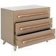 preview thumbnail 7 of 17, SAFAVIEH Raquel 3-Drawer Storage Bedroom Chest.