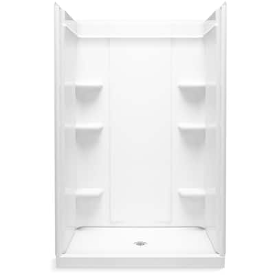 Sterling 72410100 Medley 75-1/2" High x 48" Wide Vikrell Shower Module