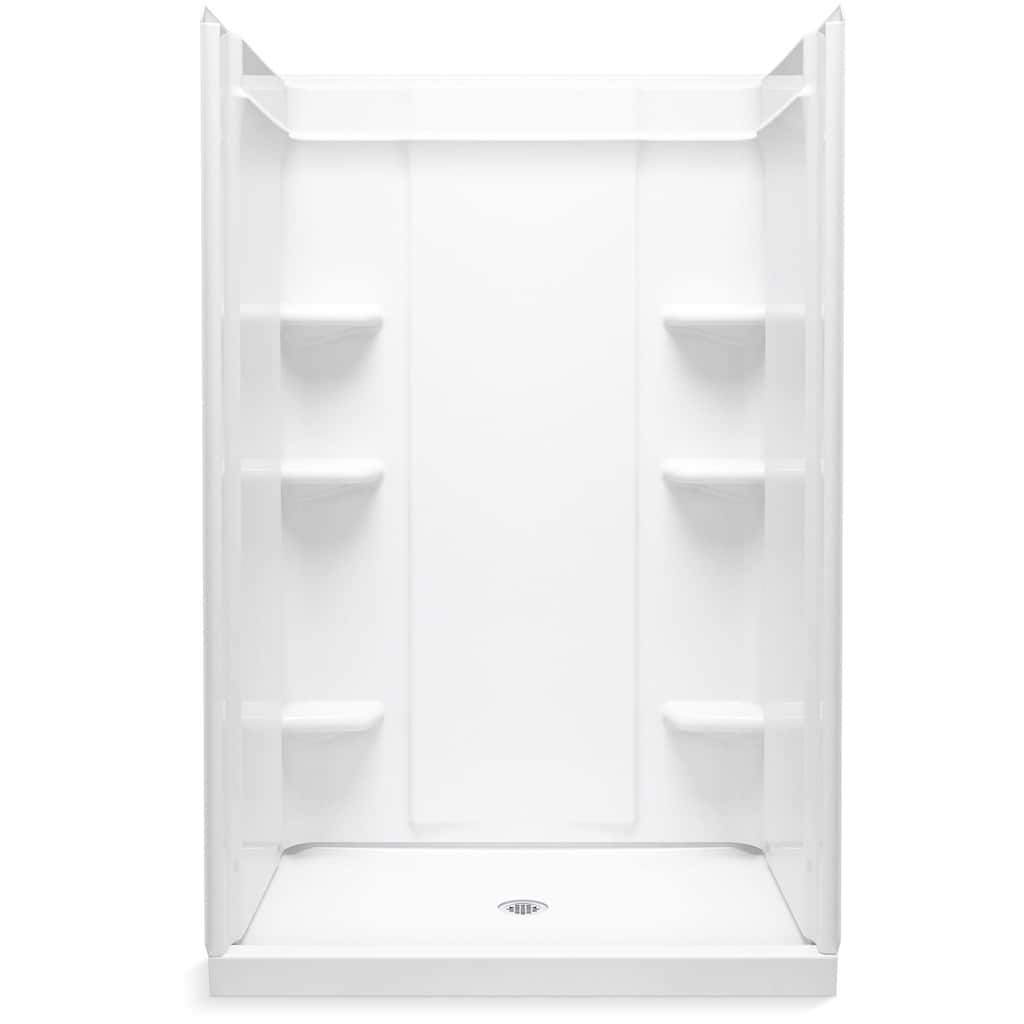Sterling 72410100 Medley 75-1/2" High x 48" Wide Vikrell Shower Module