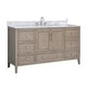preview thumbnail 51 of 68, Avanity Everette Bath Vanity with Carrara White Natural Marble Top