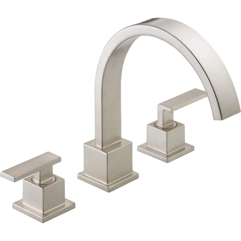 Delta Vero Deck Mounted Roman Tub Filler Trim - Brilliance Stainless