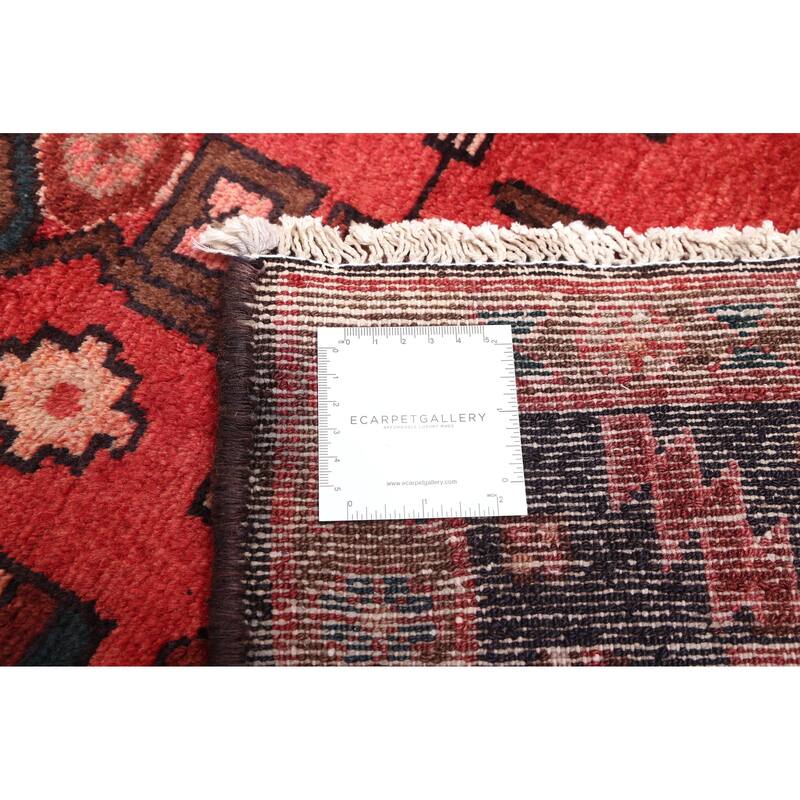 ECARPETGALLERY Hand-knotted Andelz Red Wool Rug - 4'8 x 8'10
