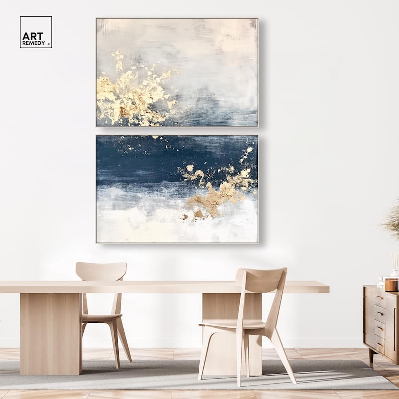 Inner Cosmos I Canvas Set of 2 by Art Remedy