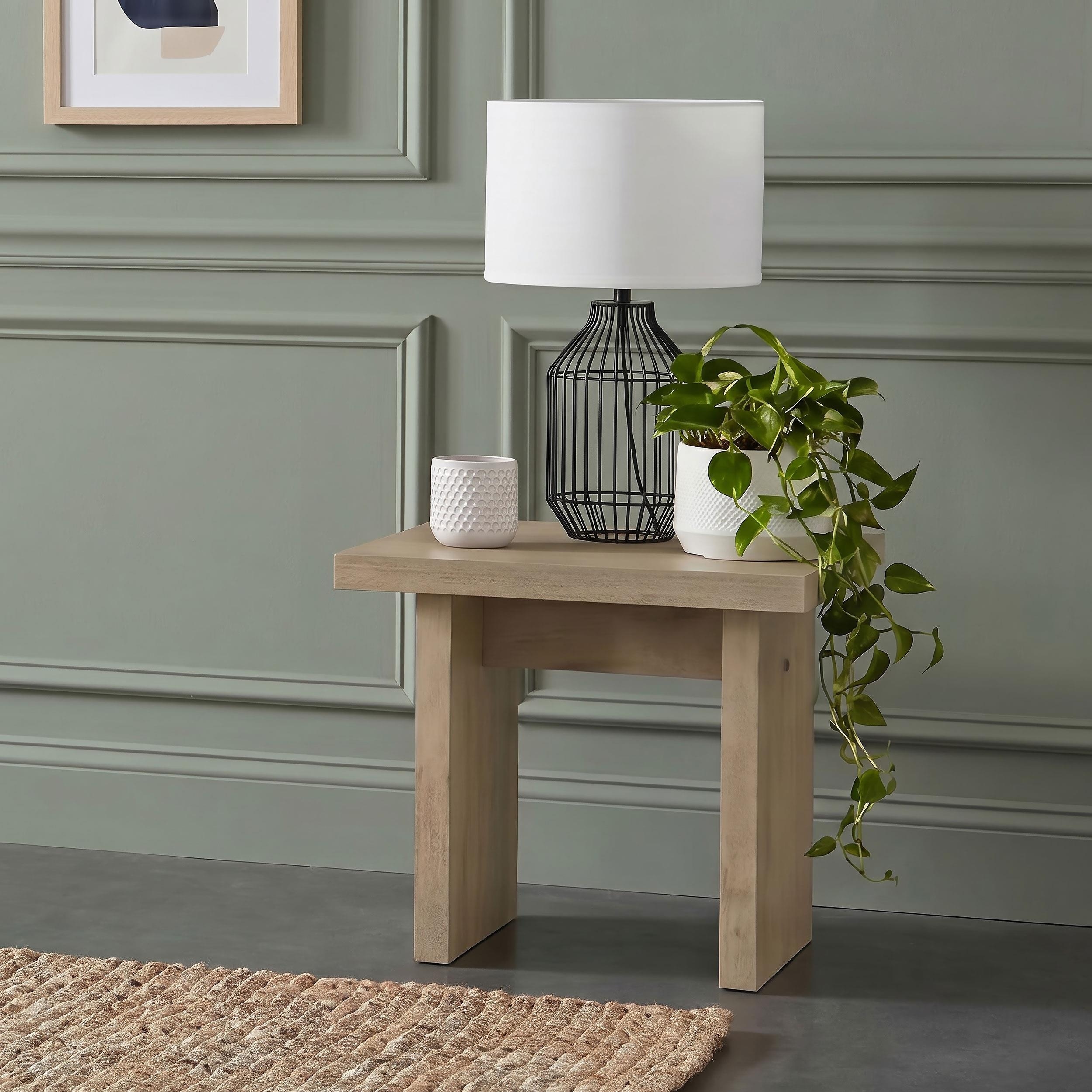 Decker Square Occasional Side End Table