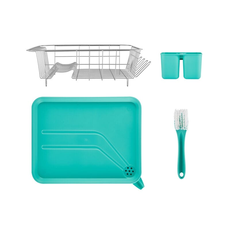 Dish Drain Farberware Compact Dish Drying Rack Farberware 3-Piece