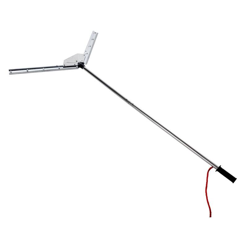 Lake Weed Cutter with 37" Cutting Width and Steel Blades - 36.97 x 63.23 x 1.18 in