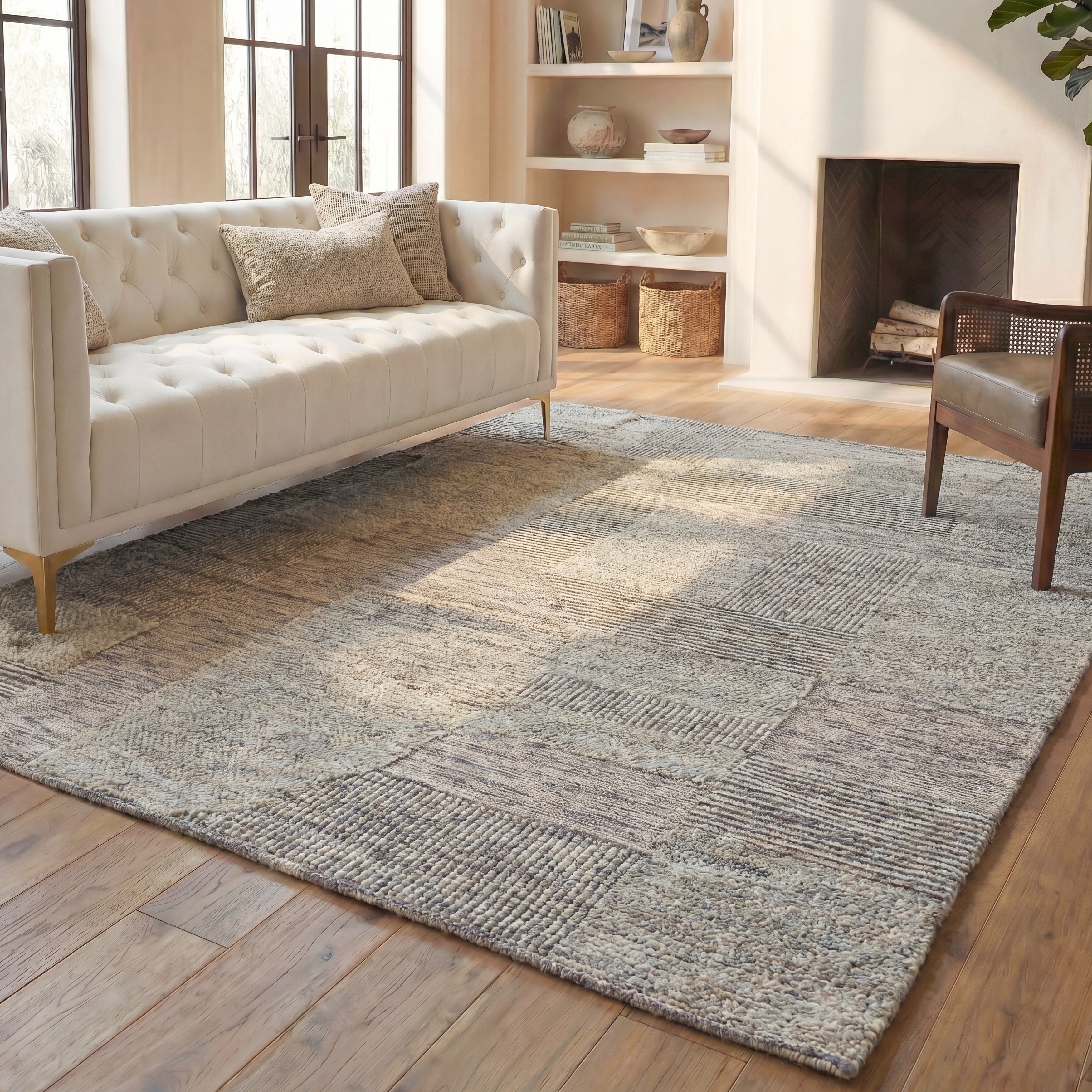 SAFAVIEH Handmade Natura Malakeh Wool Rug