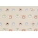preview thumbnail 2 of 4, Sealy Pouf - Beige Animal Faces